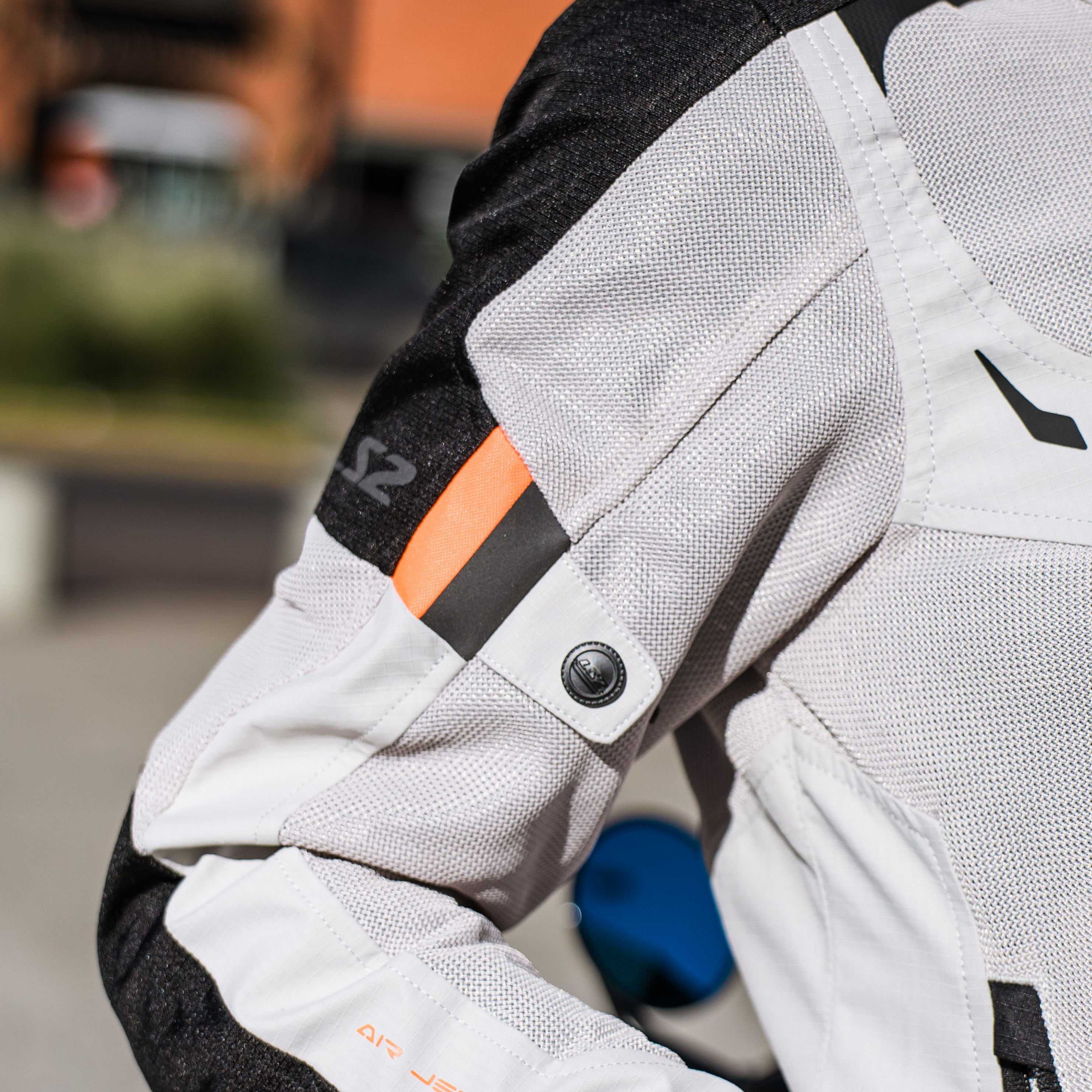 Campera Ls2 Garda Air Mujer Negra / Gris